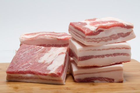 Fresh Pork Belly Full Slab Skinless